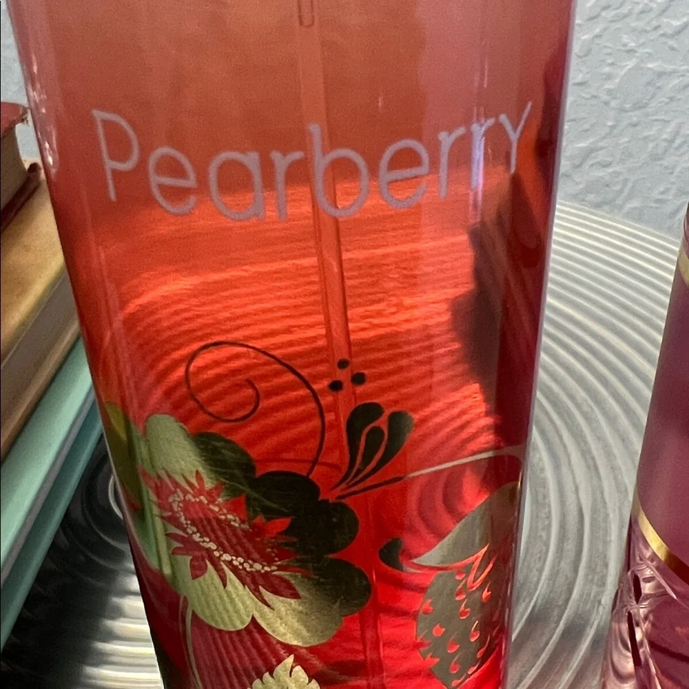 Bath & Body Works NWT Pearberry and Covered in Roses Fine Fragranced Mists
